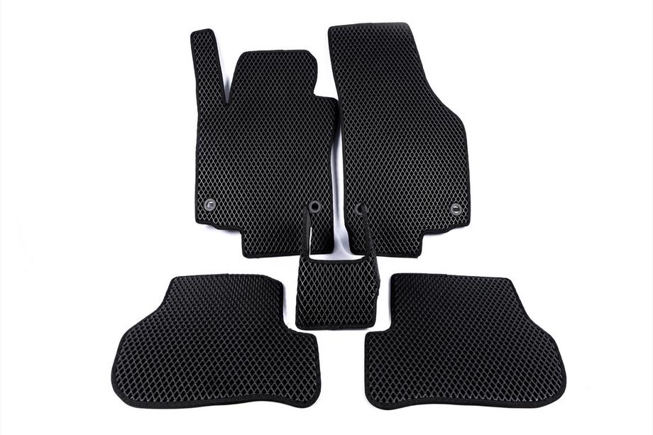 Volkswagen Golf 6 2008-2014 EVA Floor Mats (black) Photo 14