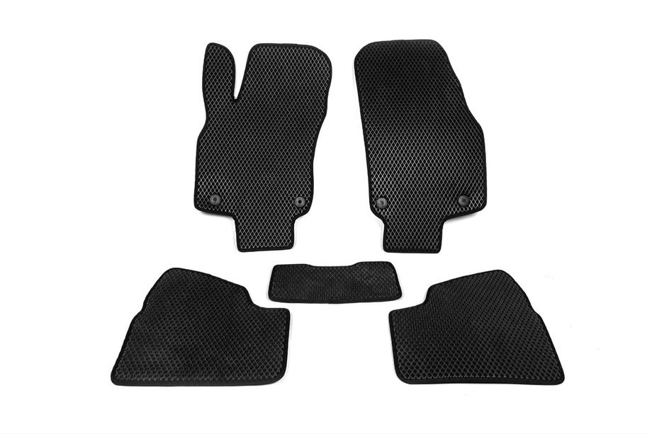 Opel Astra H 2004-2013 EVA Floor Mats (black) Image