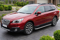 Subaru Outback 2014-2019 Side Steps Maydos V1 (2 pcs, Aluminum) photo 1