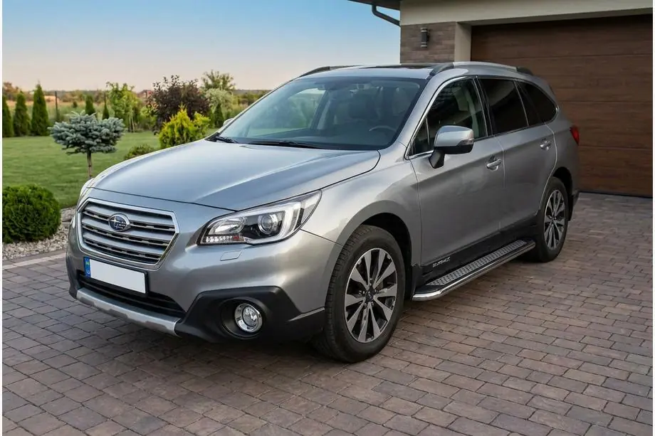 Subaru Outback 2014-2019 Side Steps Maydos V2 (2 pcs, Aluminum) Image