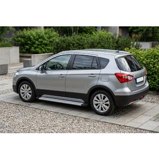 Side Steps Maya V2 (2 pcs, Aluminum) Suzuki SX4 S-Cross 2013-2016 photo 1