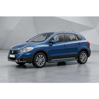 Side Steps Maya Blue (2 pcs, Aluminum) Suzuki SX4 S-Cross 2013-2016 photo 1