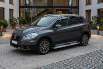 Suzuki SX4 S-Cross 2013-2016 Side Steps Mevsim Grey (2 pcs, Aluminum) photo 1