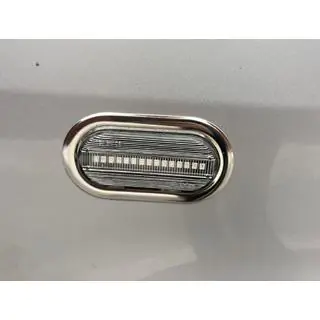 Chrome Turn Signal Trim (2 pcs, Stainless Steel) photo 1