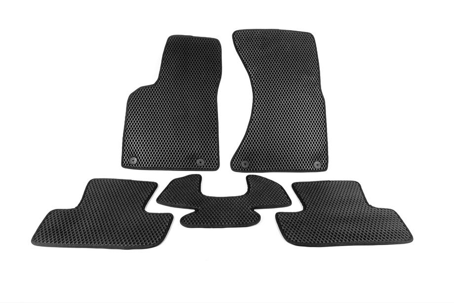 Audi Q5 2008-2017 EVA Floor Mats (black) Image
