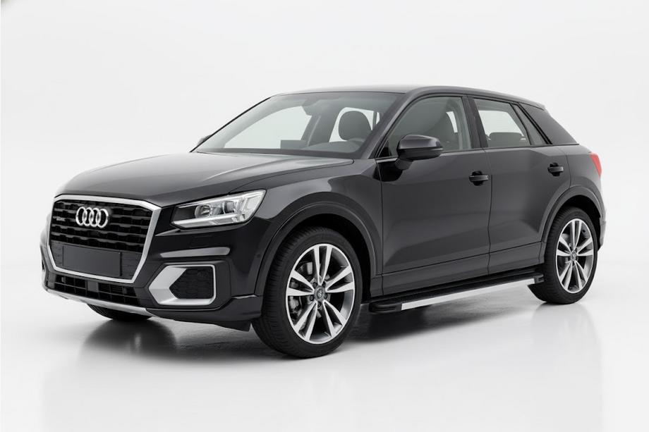 Audi Q2 2016- Side Steps Maya V1 (2 pcs, Aluminum) Image