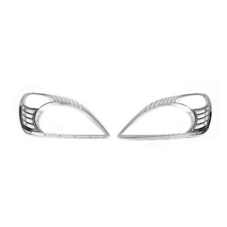 Headlight Covers Chrome (2 pcs, Plastic) Honda CRV 1996-2001 photo 3
