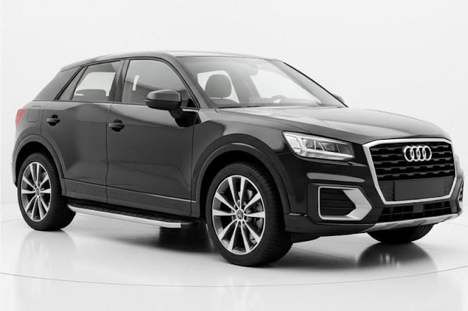 Audi Q2 2016- Side Steps Fullmond (2 pcs, Aluminum) Image