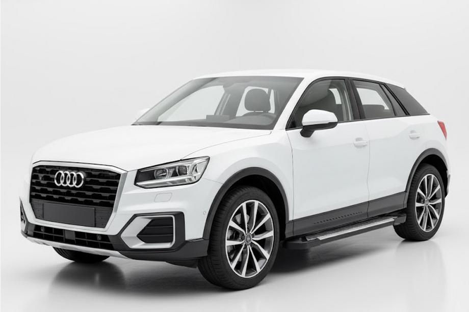 Audi Q2 2016- Side Steps Line (2 pcs, Aluminum) Image