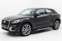 Audi Q2 2016- Side Steps Sunrise (2 pcs, Aluminum) photo 1