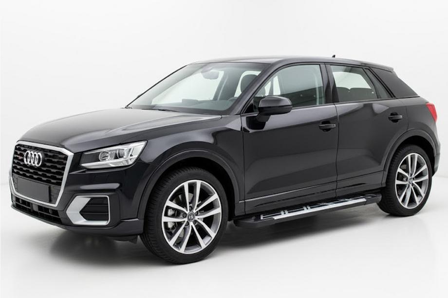 Audi Q2 2016- Side Steps Sunrise (2 pcs, Aluminum) Image