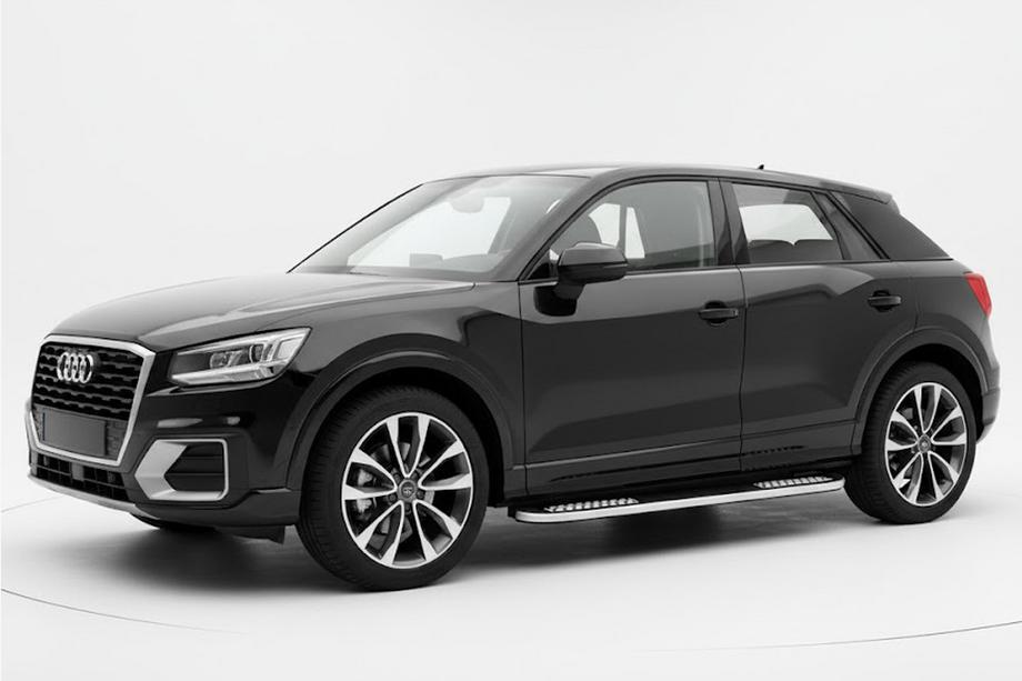 Audi Q2 2016- Side Steps Tayga V2 (2 pcs, Aluminum) Image