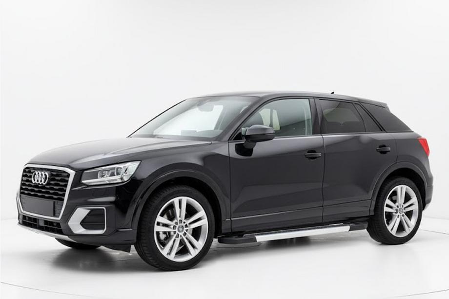 Audi Q2 2016- Side Steps Vision New Grey (2 pcs, Aluminum) Image