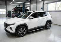 Hyundai Tucson NX4 2021- Side Steps Duru (2 pcs, Aluminum) photo 1