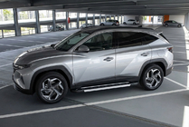 Hyundai Tucson NX4 2021- Side Steps RedLine (2 pcs, Aluminum) photo 1