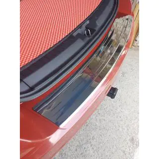 Rear Bumper Protector Carmos Stainless Steel photo 1