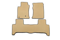 Toyota Land Cruiser Prado 120 2002-2009 EVA Floor Mats (2 Rows, Beige) photo 3