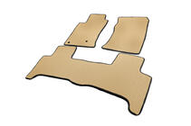 Toyota Land Cruiser Prado 120 2002-2009 EVA Floor Mats (2 Rows, Beige) photo 4