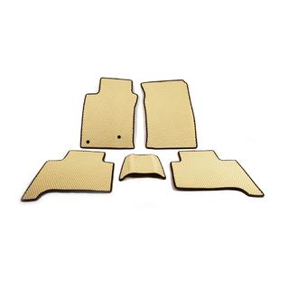 EVA Floor Mats (2 Rows, Beige) Toyota Land Cruiser Prado 120 2002-2009 photo 1