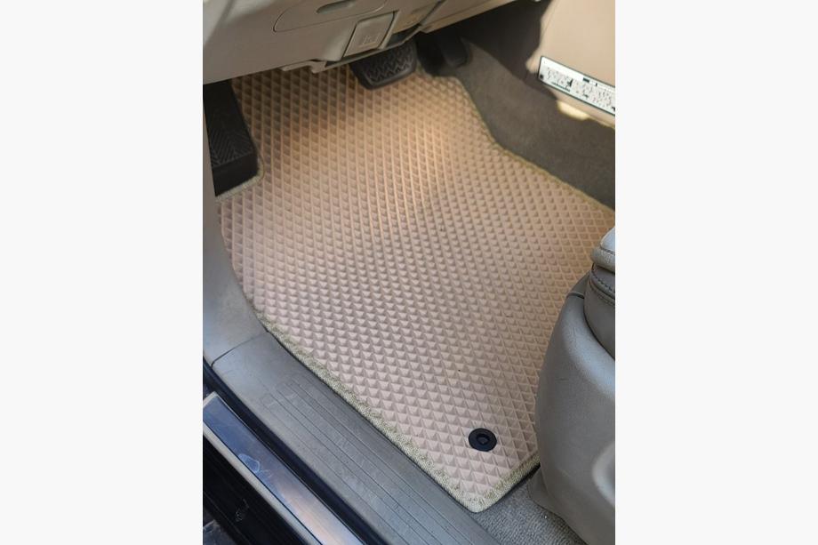 Lexus GX470 2002-2009 EVA Floor Mats (2 Rows, Beige) Photo 1