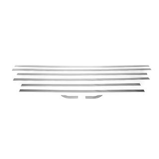 Lower Window Moldings Medium Wheelbase (8 pcs, Stainless Steel) Man TGE 2017- photo 2