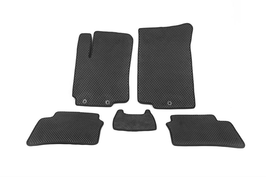 Kia Rio 2012-2017 EVA Floor Mats V1 (black) Image