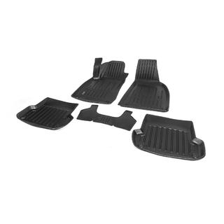 Stingray 3D Rubber Floor Mats (5 pcs, Polyurethane) Audi A4 B6 2000-2004 photo 2