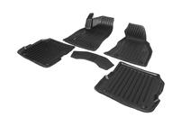 Audi A6 C5 2001-2004 Stingray 3D Rubber Floor Mats (5 pcs, Polyurethane) photo 2