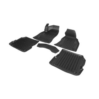 Stingray 3D Rubber Floor Mats (5 pcs, Polyurethane) Audi A6 C5 2001-2004 photo 2
