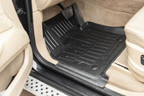 BMW X5 E70 2007-2013 Stingray 3D Rubber Floor Mats (4 pcs, Polyurethane) photo 1