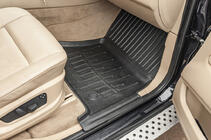 BMW X5 E70 2007-2013 Stingray 3D Rubber Floor Mats (4 pcs, Polyurethane) photo 2
