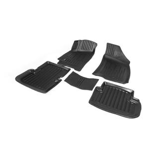 Stingray 3D Rubber Floor Mats (5 pcs, Polyurethane) Daewoo Lanos 1998-2017 photo 2