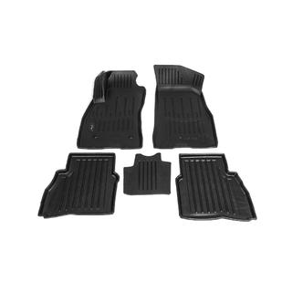 Stingray 3D Rubber Floor Mats (5 pcs, Polyurethane) Fiat Doblo II 2010-2022 photo 1