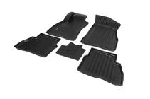 Opel Combo 2012-2018 Stingray 3D Rubber Floor Mats (5 pcs, Polyurethane) photo 2