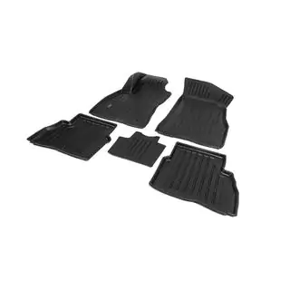 Stingray 3D Rubber Floor Mats (5 pcs, Polyurethane) photo 2