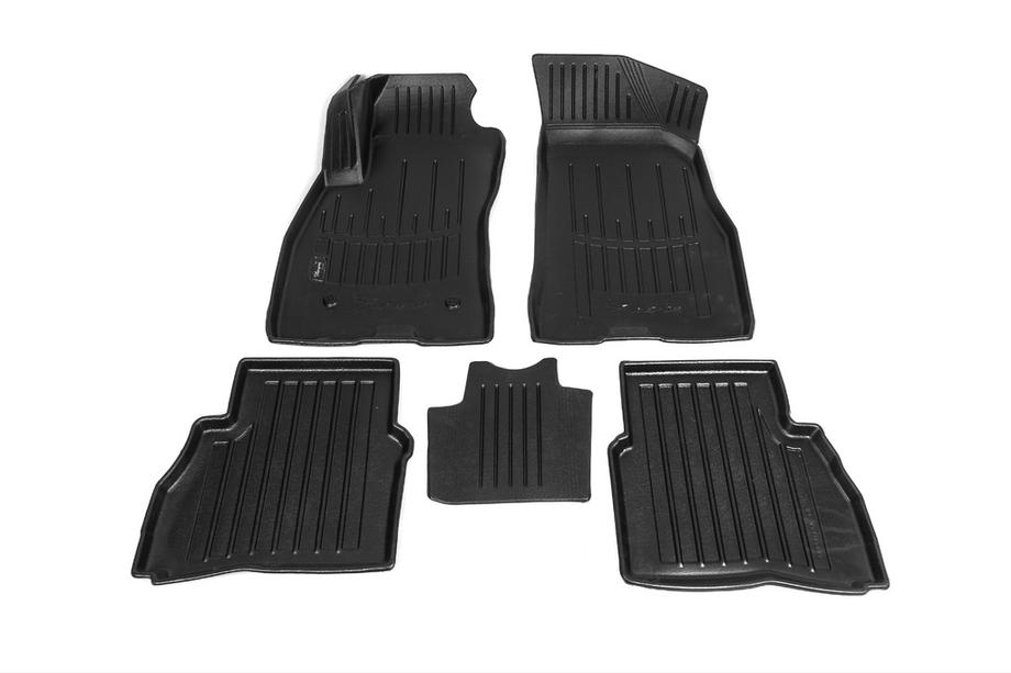 Opel Combo 2012-2018 Stingray 3D Rubber Floor Mats (5 pcs, Polyurethane) Image