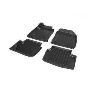 Stingray 3D Floor Mats for USA (4 pcs, Polyurethane) Ford Fiesta 2008-2017 photo 2