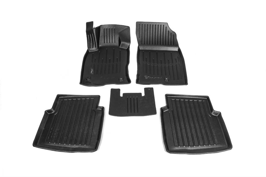 Ford Kuga/Escape 2019- Stingray 3D Rubber Floor Mats (5 pcs, Polyurethane) Image