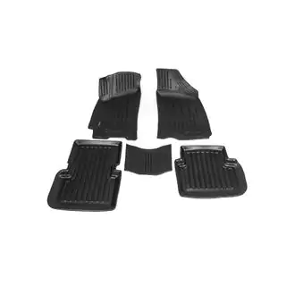 Stingray 3D Rubber Floor Mats (5 pcs, Polyurethane)