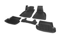 Audi A4 B7 2004-2008 Stingray 3D Rubber Floor Mats (5 pcs, Polyurethane) photo 2