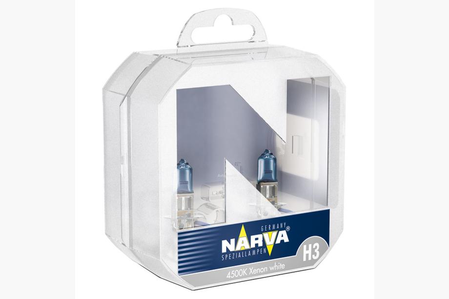 Narva H3 55W Range Power White 486022100 Headlight Bulb Image
