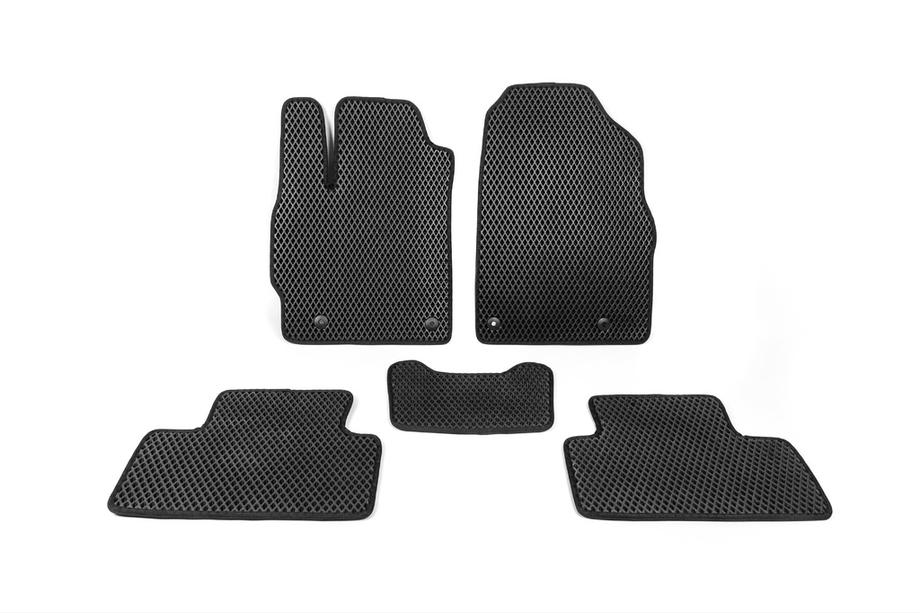 Mazda CX-7 2006-2012 EVA floor mats (gasoline, black) Image