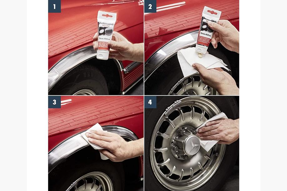 Sonax Chrome and Aluminum Cleaning Paste, 75 ml Photo 2