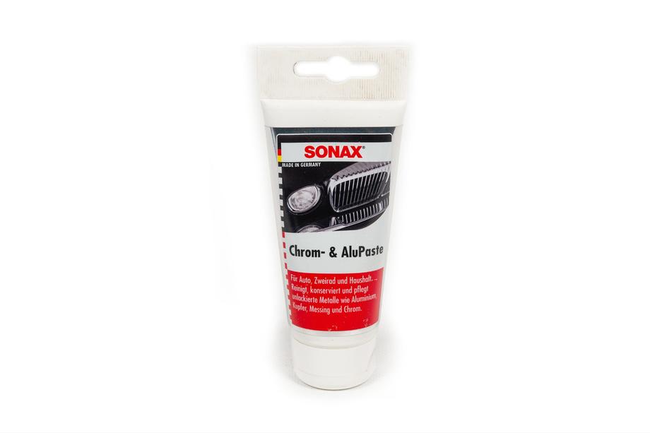 Sonax Chrome and Aluminum Cleaning Paste, 75 ml Photo 1