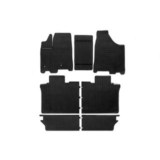Rubber floor mats 6 seats (3 rows, Stingray Premium) Toyota Sienna 2010-2020 photo 1