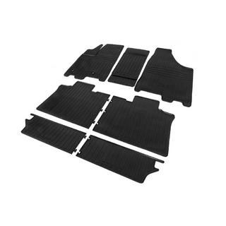 Rubber floor mats 6 seats (3 rows, Stingray Premium) Toyota Sienna 2010-2020 photo 2