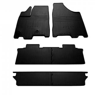 Rubber Floor Mats 7-Seater (3 Rows, Stingray Premium)