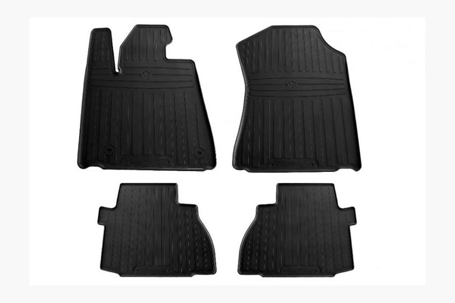 Toyota Tundra 2007-2021 Rubber Floor Mats (Stingray Premium) Image