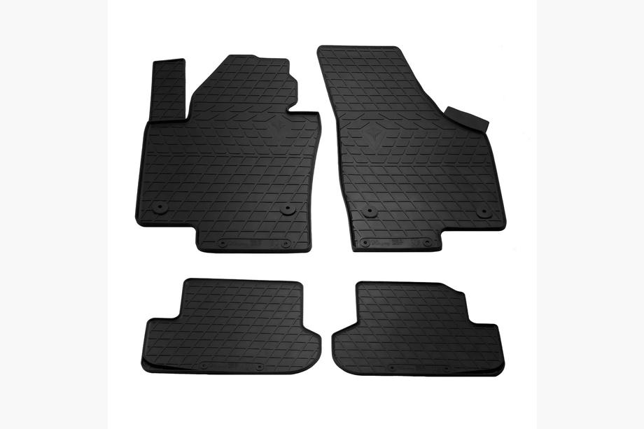 Volkswagen Beetle 2011-2015 Rubber Floor Mats (4 pcs, Stingray Premium) Image