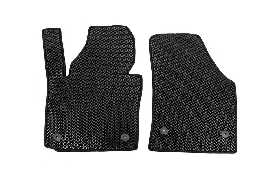 Volkswagen Caddy 2015-2020 EVA Floor Mats (black) 5 pcs, front and rear (for MAXI, 2 sliding doors) Photo 24